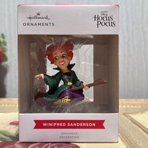 Hallmark Disney Hocus Pocus Winifred Sanderson Christmas Ornament Witch Box NEW